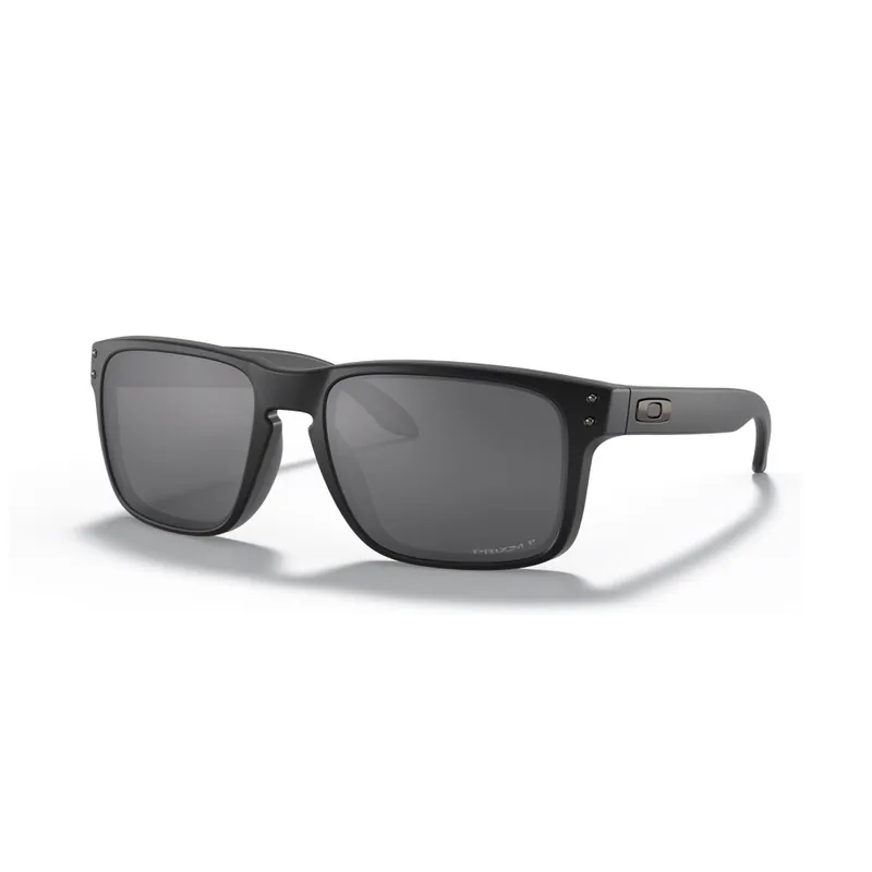 Neu Oakley HOLBROOK Sonnenbrille Matte Black Prizm Black Polarized
