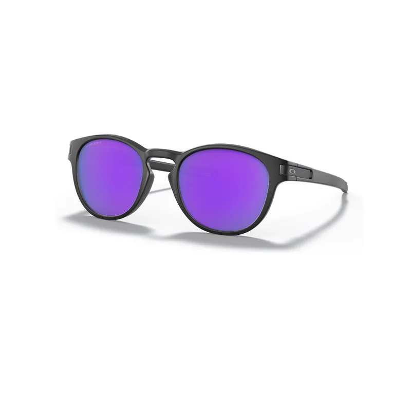 Mega-Angebot Oakley Latch Sonnenbrille Matte Black / Prizm Violet
