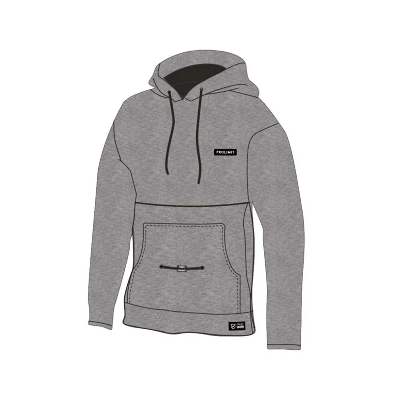 Prolimit Neoprene Hoodie Mercury Grey L Mega-Angebot