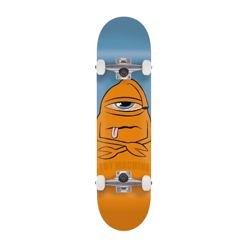 Toy-Machine Complete Board Skateboard Bored Sect Orange Blue 7.875" Direkt Vom Hersteller