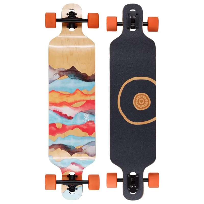 Preiswert BTFL Keanu Doppeldrop Cruiser Longboard