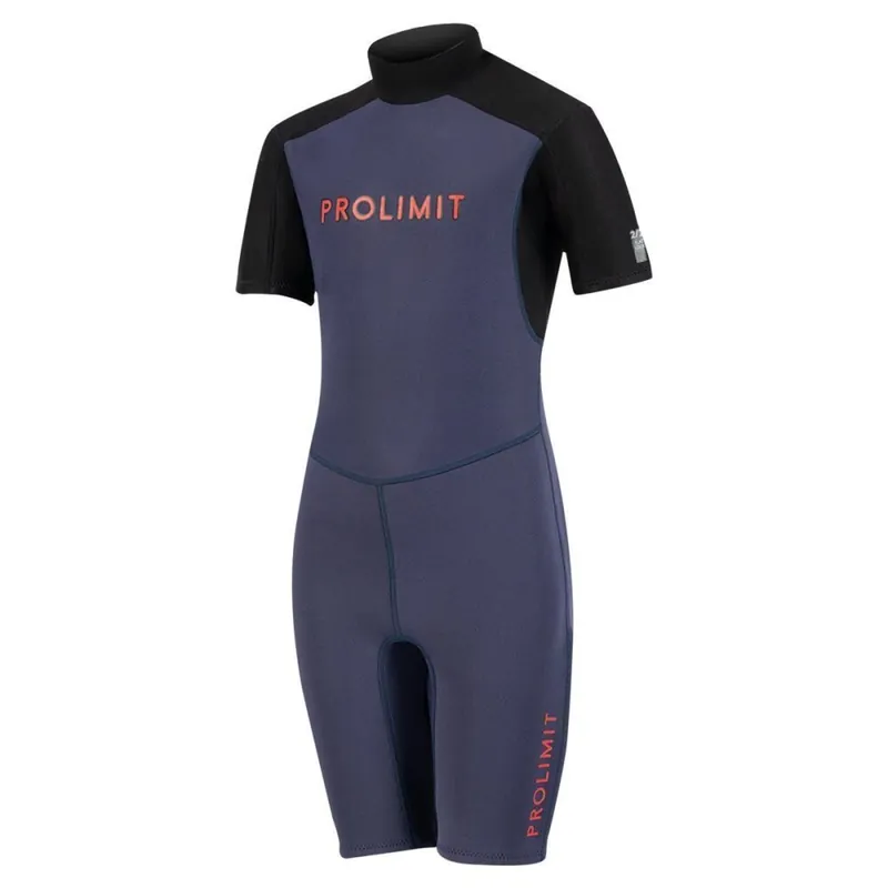 Prolimit Fusion Grommet Shorty 2/2 Neoprenanzug Blue Red XL (147-155) Sonderangebot