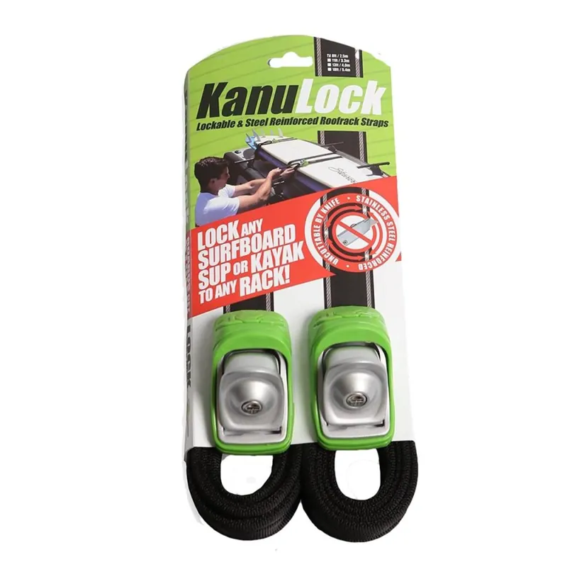 Preisknaller Kanulock Lockable Tiedown Set 2.5m / 8Ft