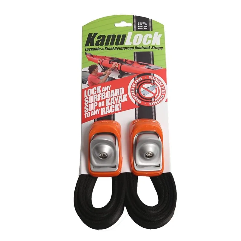 Kanulock Lockable Tiedown Set 3.3m / 11Ft Preisreduziert