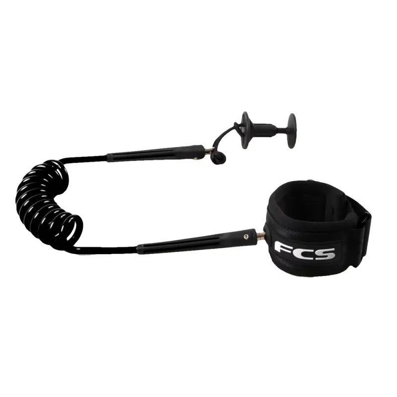 Heißes Angebot FCS Bodyboard Leash Wrist Black