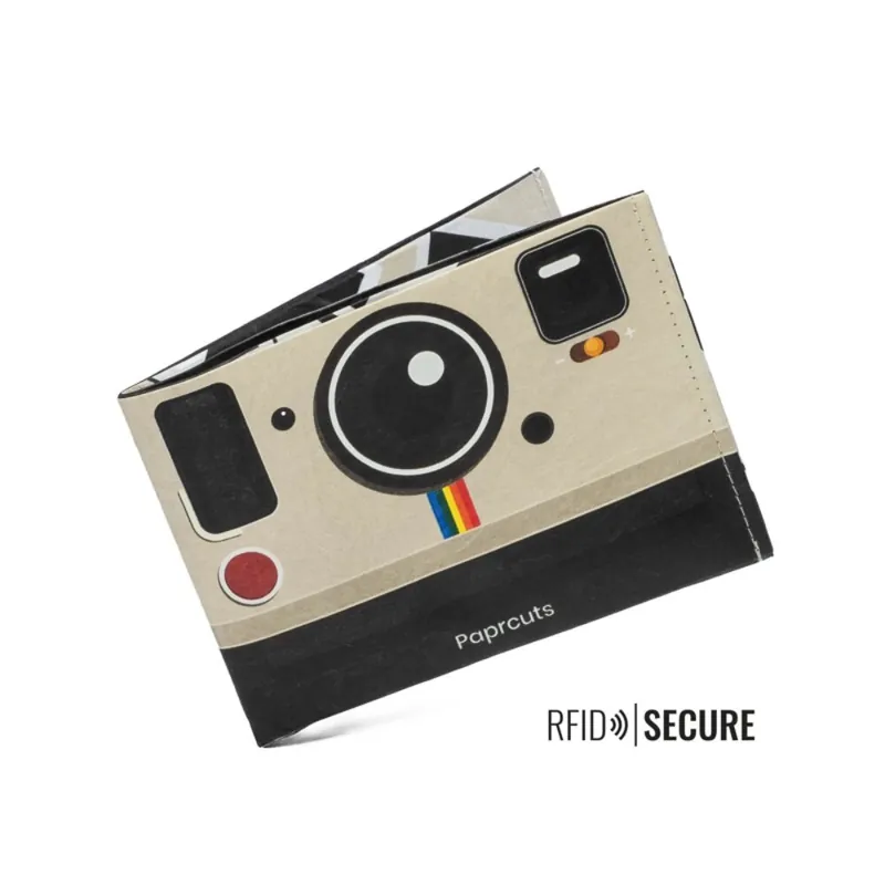 Paprcuts RFID Secure Portemonnaie Wallet Instant Camera Letzte Chance
