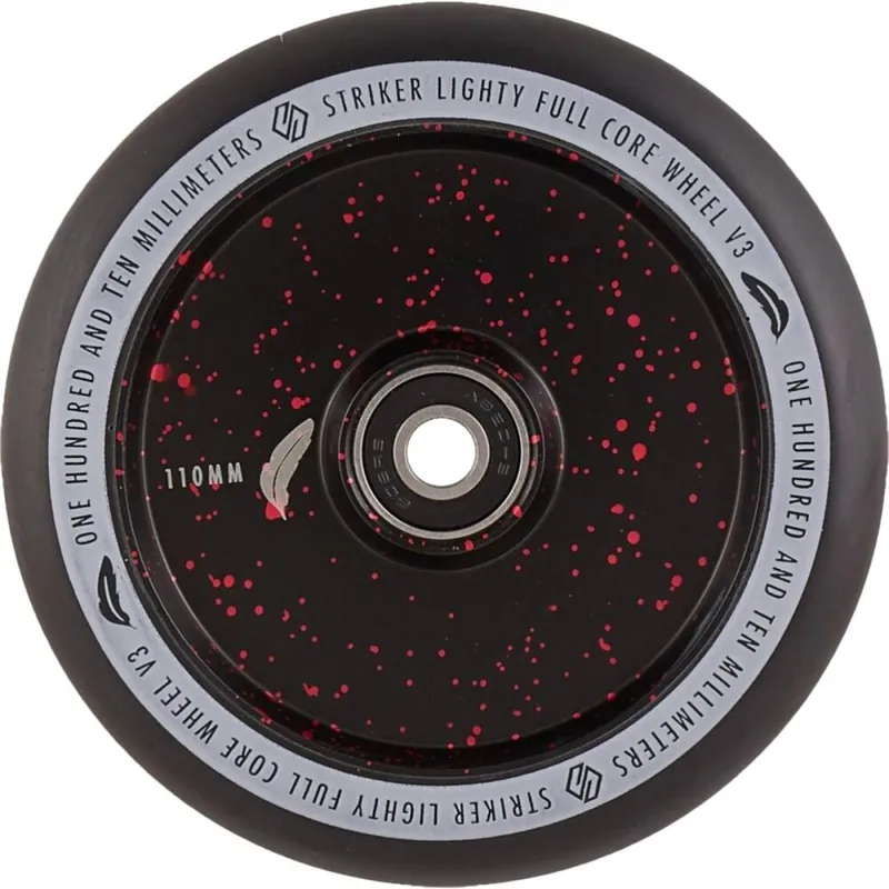 Super-Preis Striker Lighty Fullcore Wheels V3 Splash Black-Red
