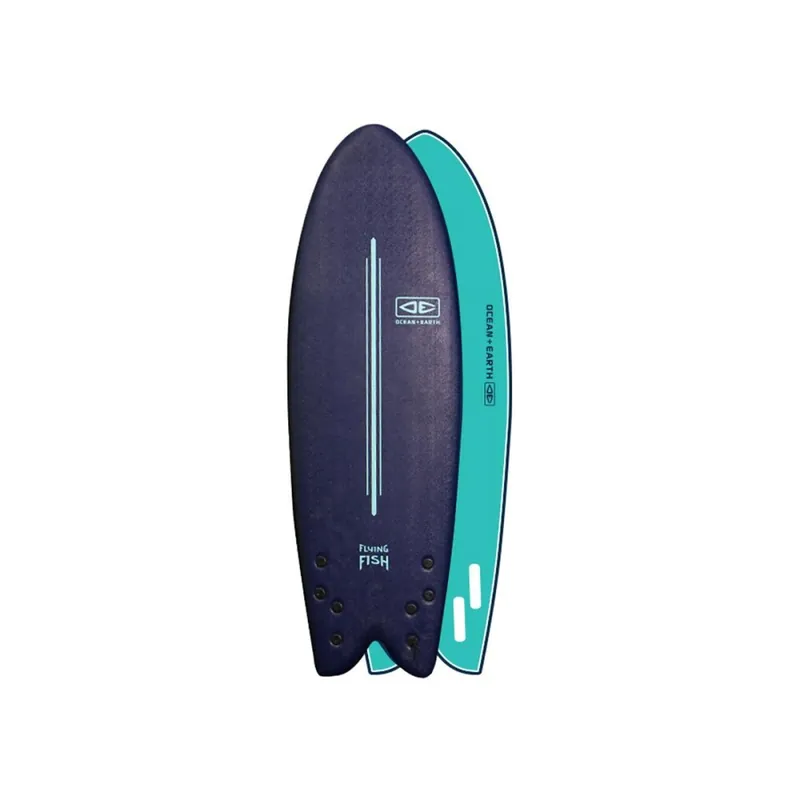 Solange Der Vorrat Reicht Ocean & Earth Flying Ezi Rider 5‘8" Quad Fish Midnight