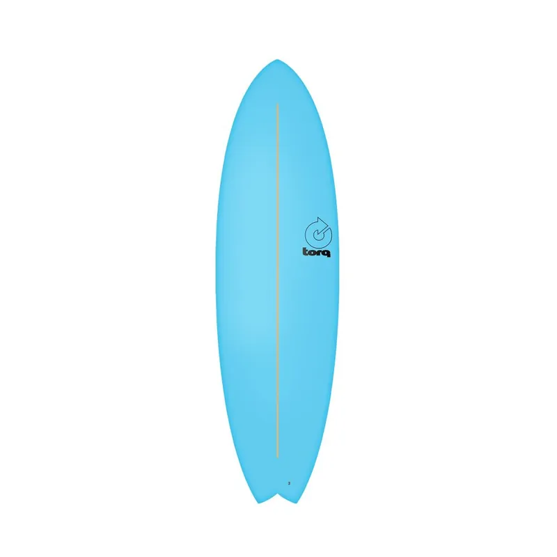 Surfboard TORQ Softboard 6.3 Mod Fish Blau Beliebt