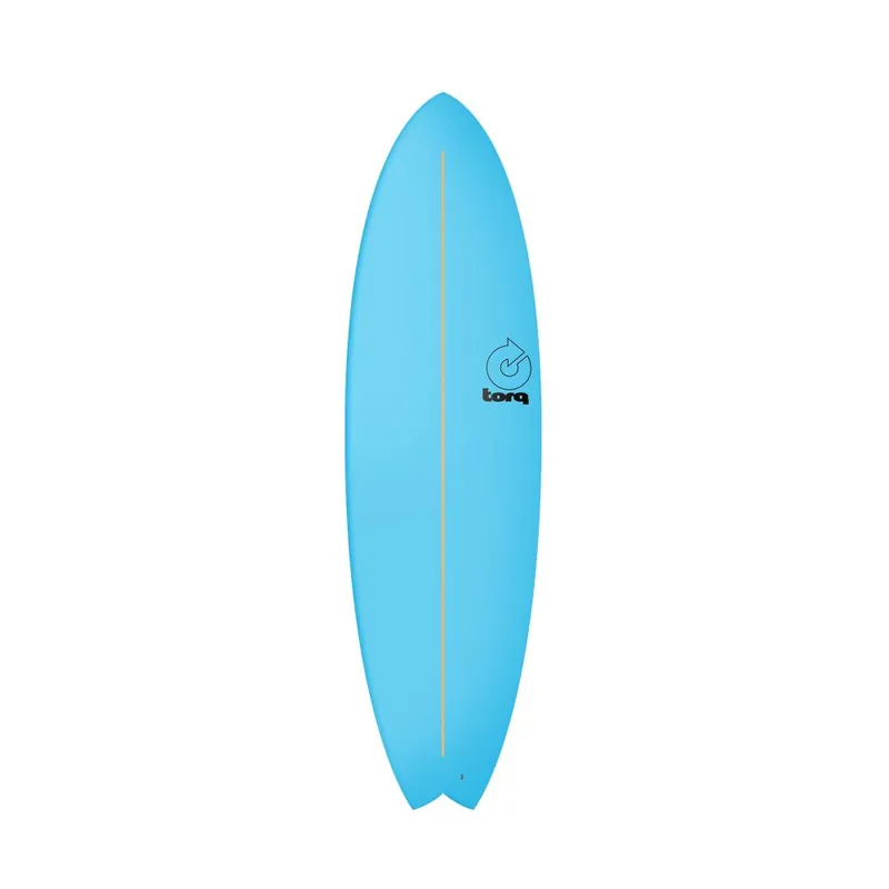 Surfboard TORQ Softboard 6.6 MOD Fish Blau Preis Gesenkt