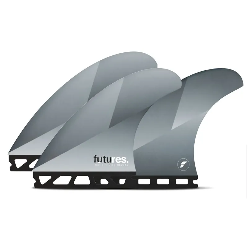 FUTURES Thruster Fin Set Wade Tokoro Honeycomb Highlight