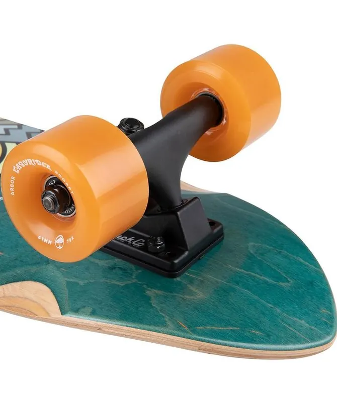 Arbor Cruiser Komplettboard Artist Pocket Rocket Complete 27"x7.75" Multi Neue Ware