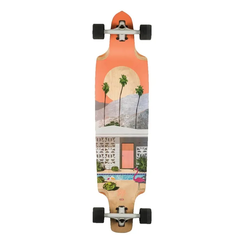 Globe Spearpoint Longboard Komplettboard Motel Meistverkauft