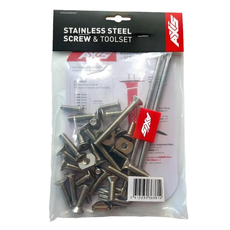 Axis Stainless Screw Set Bestseller