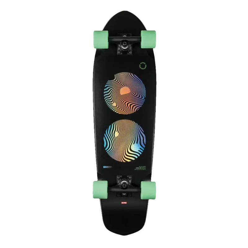 Versand Am Gleichen Tag Globe BIG BLAZER Longboard Komplettboard 32" Black Green