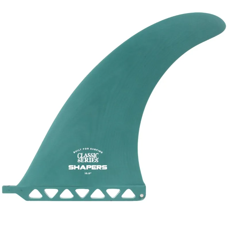 Mega-Angebot Shapers Fins 10" Classic Long Seafoam