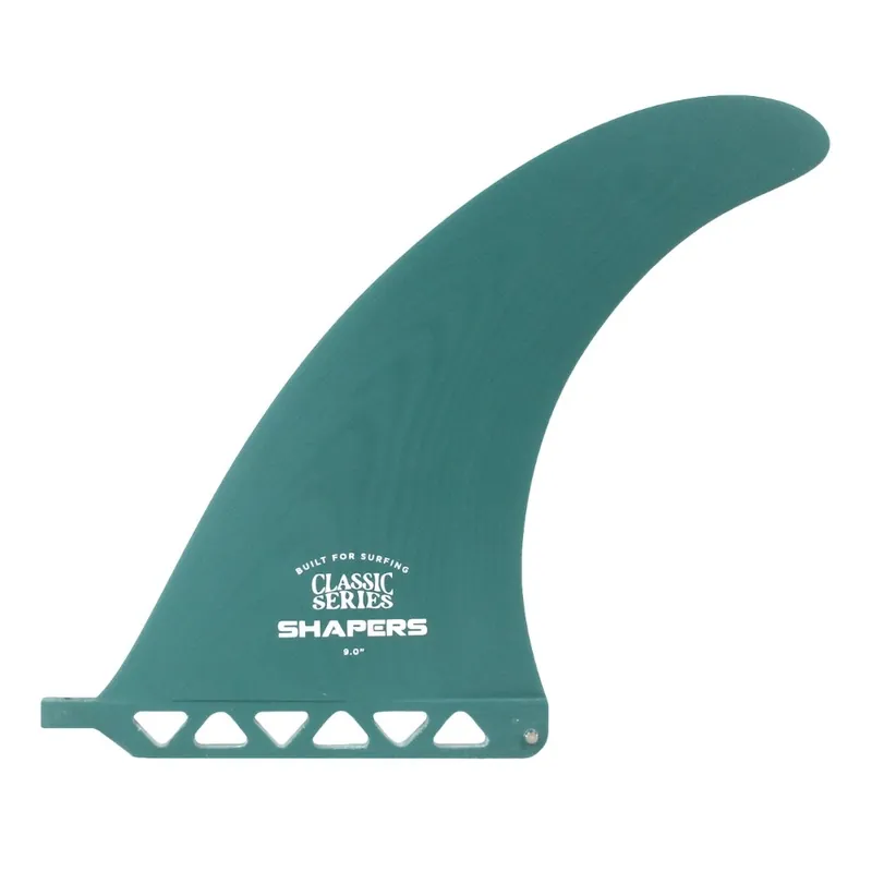 Shapers Fins 9" Classic Long Seafoam Sichere Zahlung