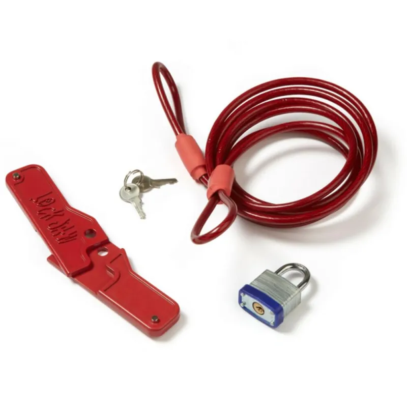 Echt Northcore Centre Fin Box Lock RED