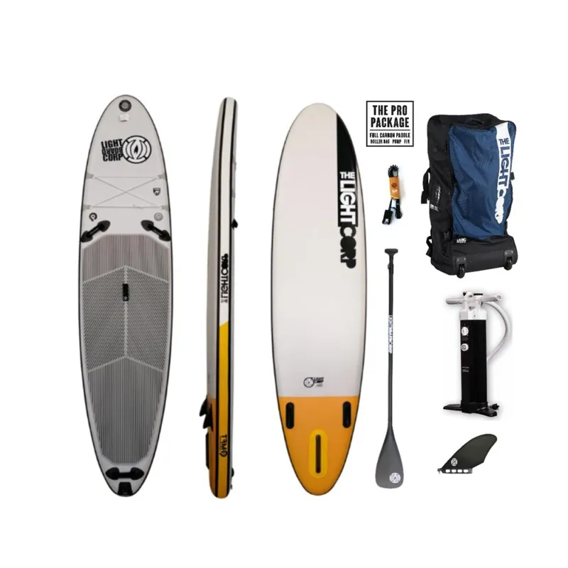 Rabatt Light I-Sup MFT Platinum Freeride Allround Set 3L 11‘4 x 32" Grey