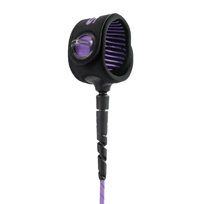 FCS Surfboard Leash Freedom Helix All Round 6‘0" Purple Geprüft