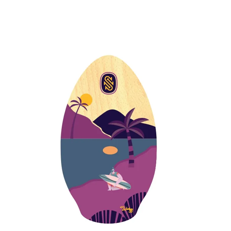 Top-Preis Skimboard SkimOne 35 90cm Wailua Lila Blau