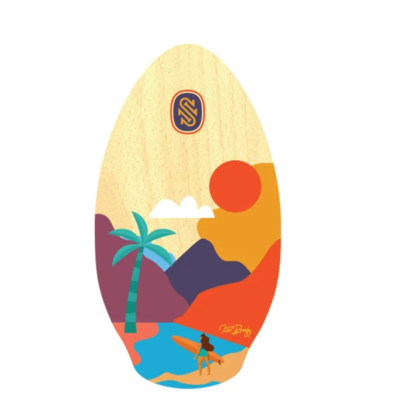 Skimboard SkimOne 37 95cm Kee Beach Orange Gelb Angebot