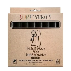 Surfpaints Paintpens for Surfboards wasserbasierte Marker Stifte Black Bestseller
