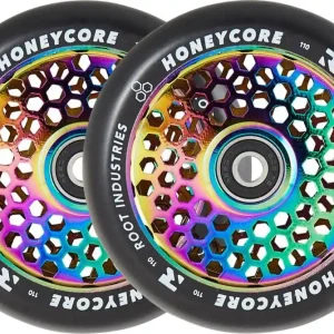 Günstig Root Honeycore 110mm Rolle schwarz/Neochrome