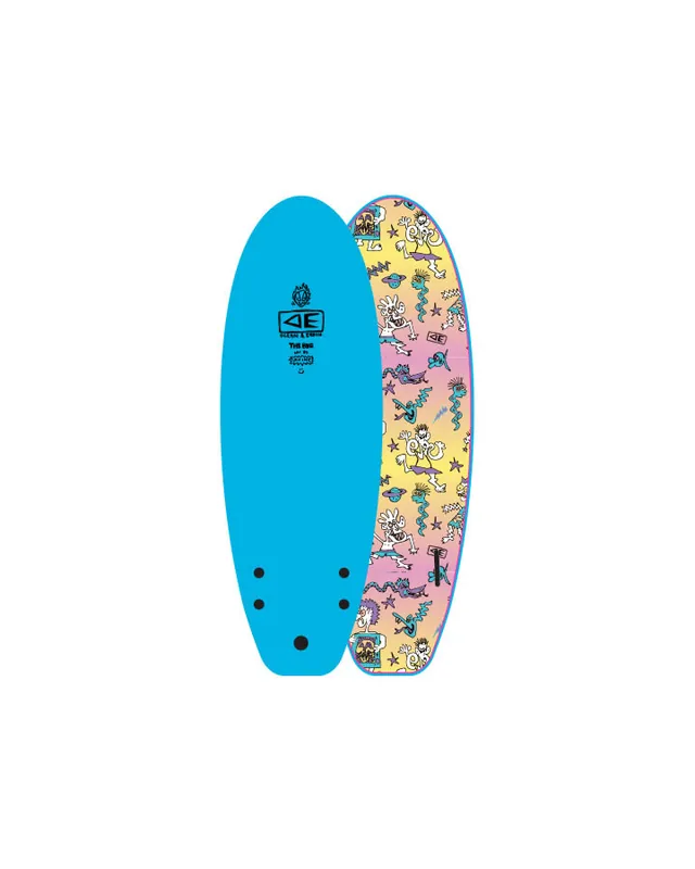 Ocean & Earth Freaks Bug 4‘0" Mini Softboard Blue Preisknaller
