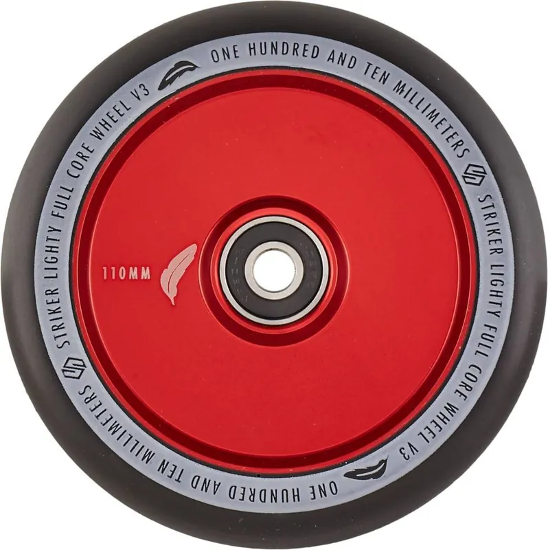 Must-Have Striker Lighty Fullcore Wheels V3 Splash 110mm-Red