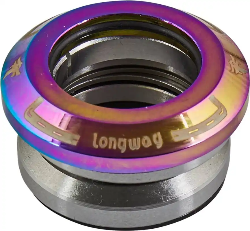 Longway Integrated Stunt Scooter Headset Neochrome Meistverkauft
