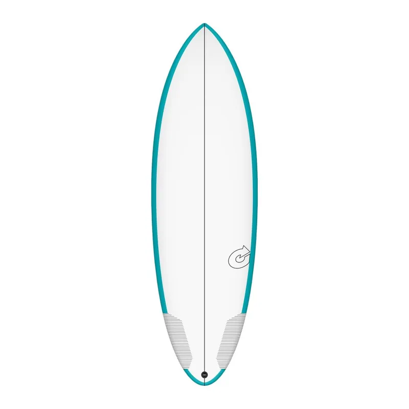 Günstig Surfboard TORQ TEC Multiplier 7.4 Rail Türkis