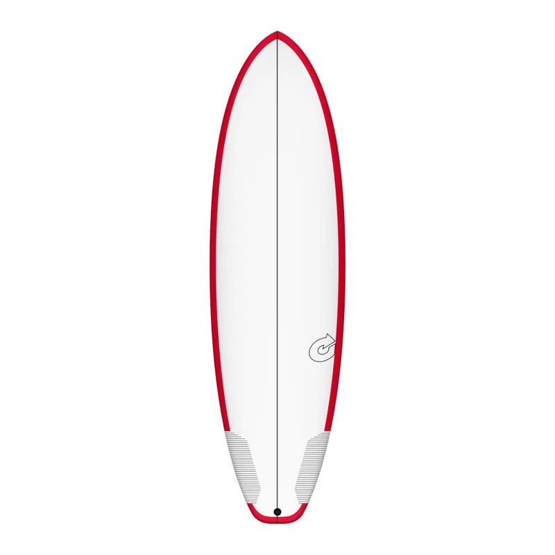 Abverkauf Surfboard TORQ TEC BigBoy 23 7.2 Rail Rot