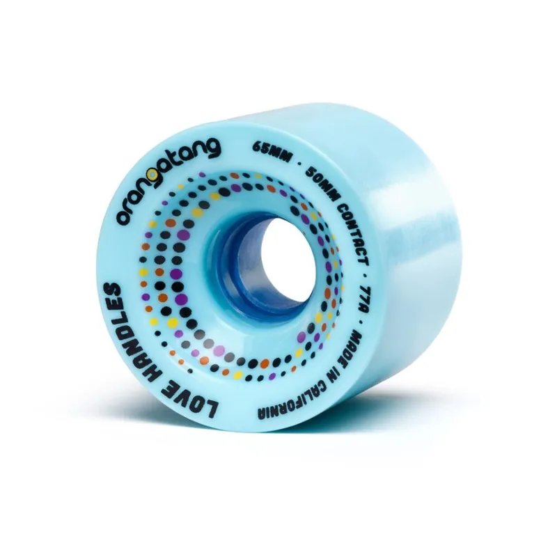 Orangatang Love Handles (4er Set) 65mm/77a Blue Finale Aktion