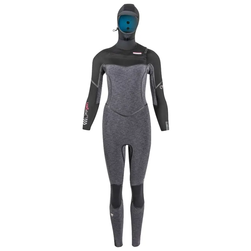 Direktkauf Prolimit Oxygen Steamer Hooded 6/4 Thermal Rebound – FTM Black/Wine XS (34)