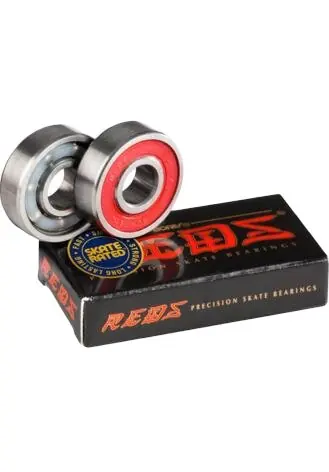 Zertifiziert Bones Reds Longboard Bearings Kugellager 2er