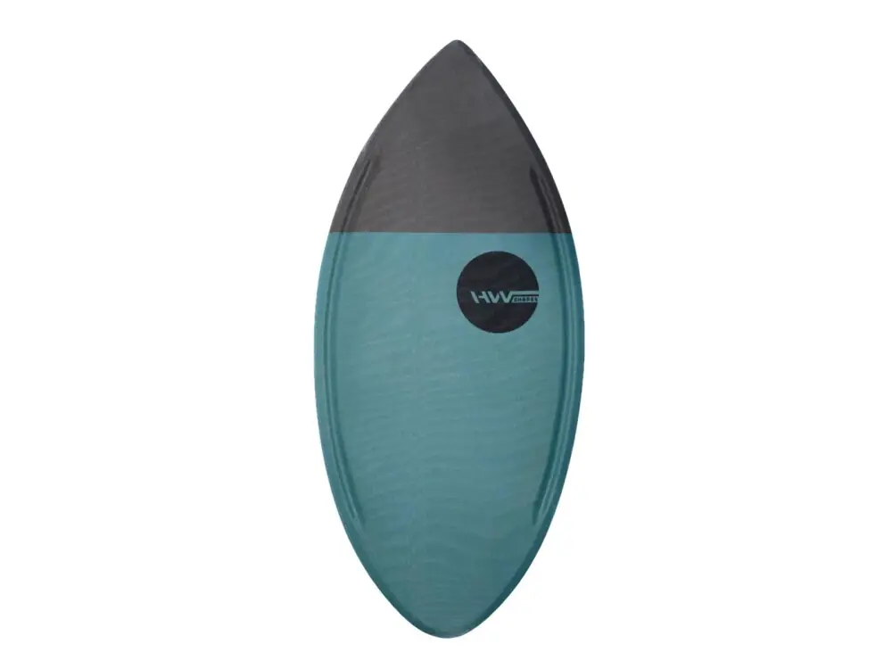 HW-Shapes Hybridskim Colorblock Petrol Grey Skimboard Preis Gesenkt