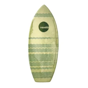 Saisonangebot HW-Shapes Ultimate Wave Green Waves Skimboard