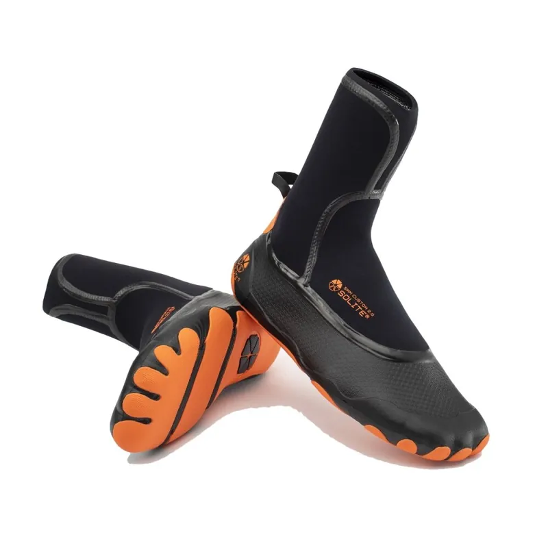 Solite 5mm Custom 2.0 Anpassbarer Neoprenschuh Black/Orange 36,5 (US5) Beliebt