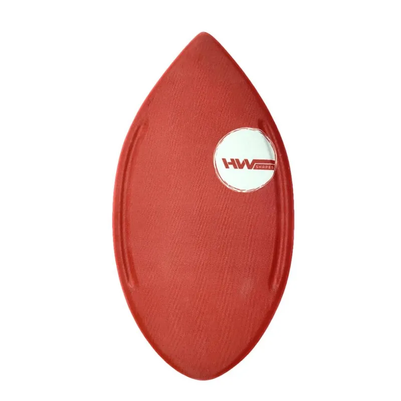 Direkt Vom Hersteller HW-Shapes Hybridskim 87.5 Skimboard Kids Foamy Minimal Red