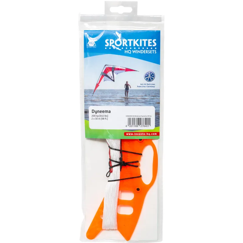 Markenprodukt HQ-Winderset Liros Dyneema 200 kp, 2 x 30 m orange