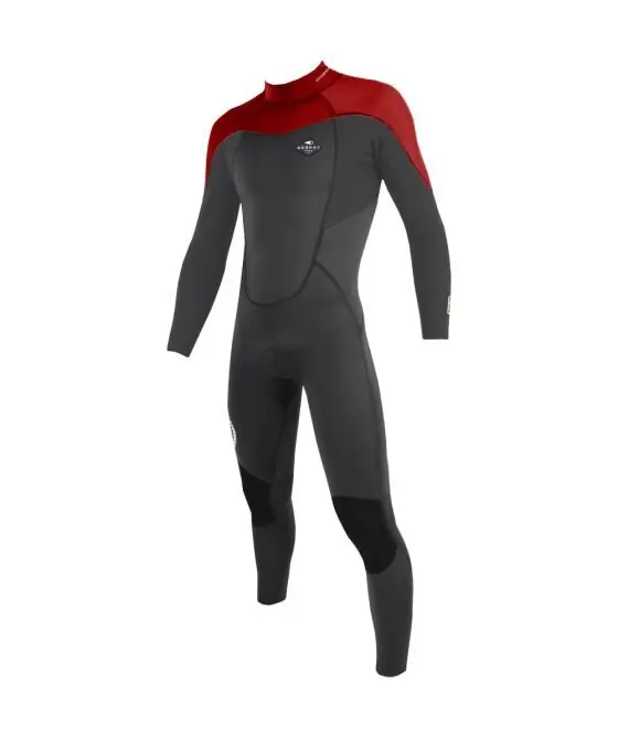 Soöruz Fullsuit 5/4 BZ Fly+ Jr. Oysterprene Grey 6 / MS Ausverkauf