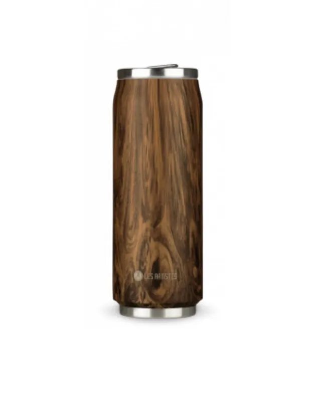 Les Artistes Paris Pull Can´it Bois Wood 500ml Trinkflasche Beliebt