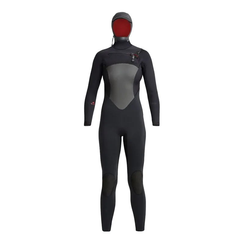 Xcel Womens Drylock Hooded X2 6/5 Winter Neoprenanzug Black Begrenztes Angebot