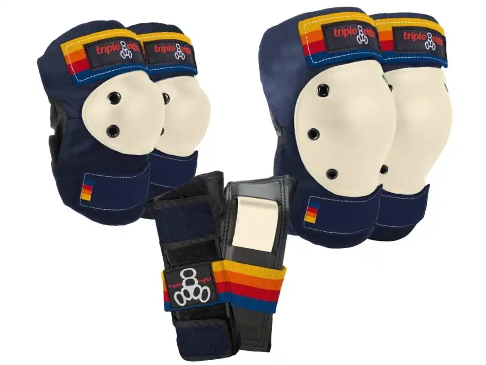 Expressversand Triple 8 PROTECTION SET Kids Schonerset 3-pack Pacific Beach L