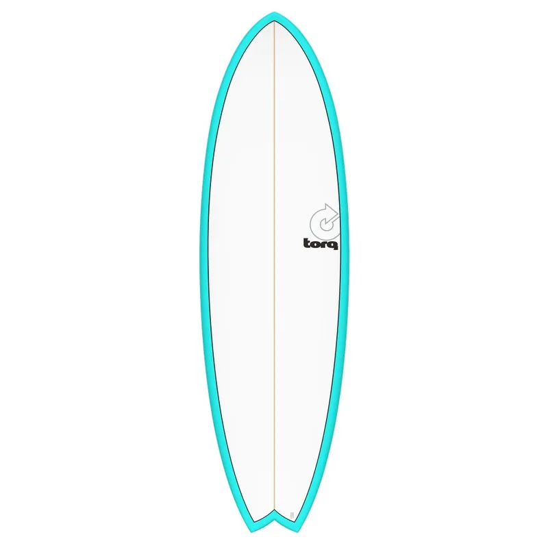 Surfboard TORQ TET 5.11 MOD Fish Blau Pinline Bestseller