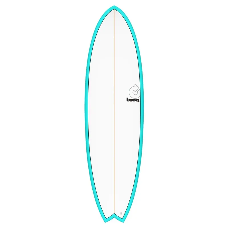 Surfboard TORQ TET 6.3 MOD Fish Blau Pinline Kracherpreis