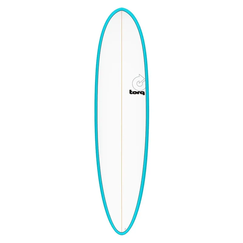 Surfboard TORQ TET 7.6 MOD Fun Blau Pinline Direktkauf