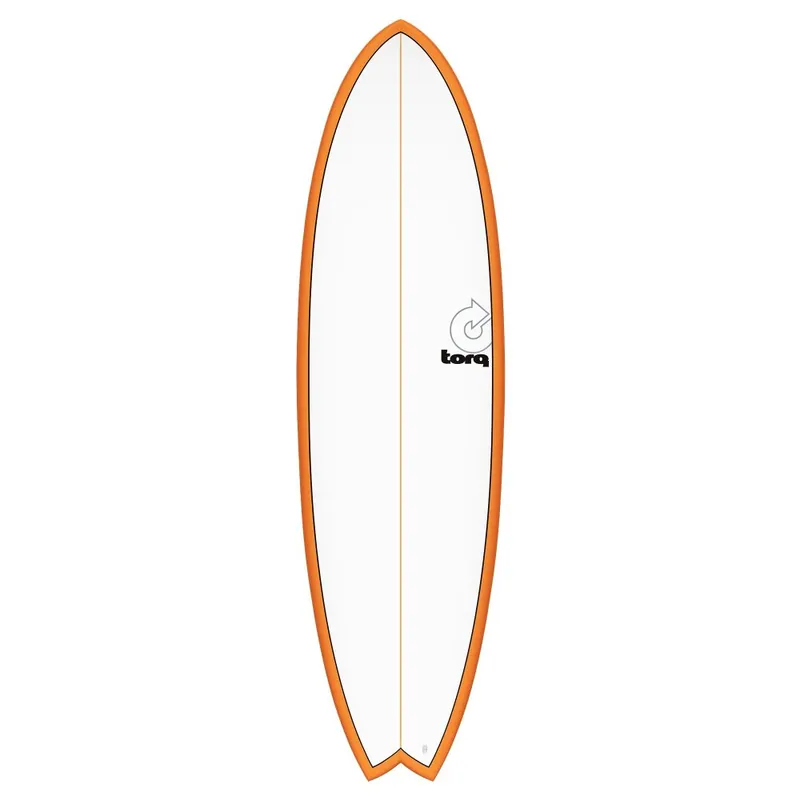 Sonderangebot Surfboard TORQ TET 6.3 MOD Fish Orange Rail