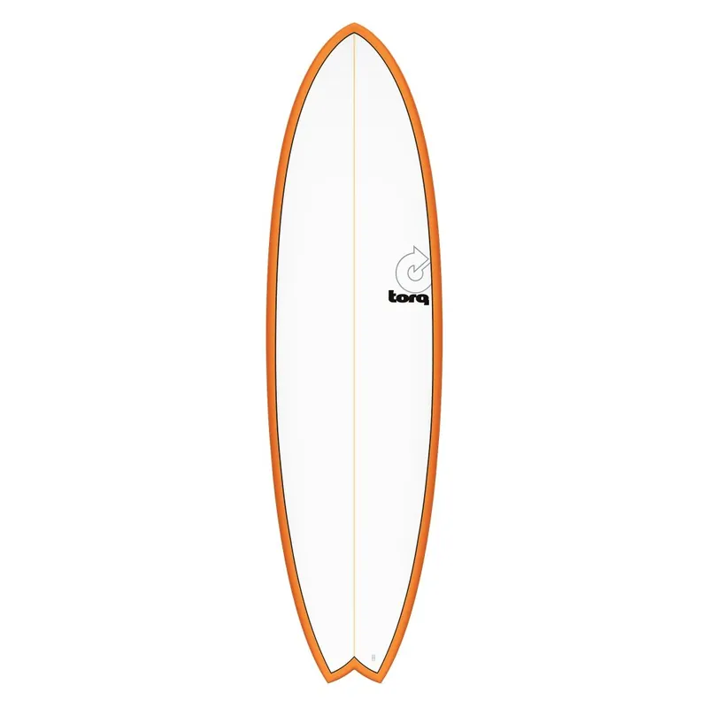 Begrenztes Angebot Surfboard TORQ TET 6.10 MOD Fish Orange Rail